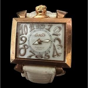 - Gaga Milano white and Gold